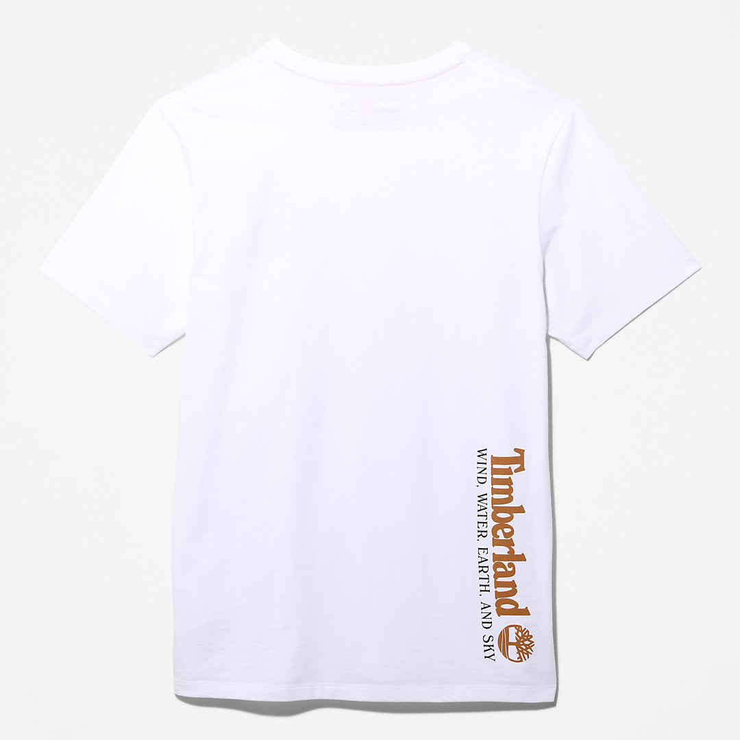 Mens Wind, Water, Earth and Sky™ T-Shirt for Men in White - Timberland