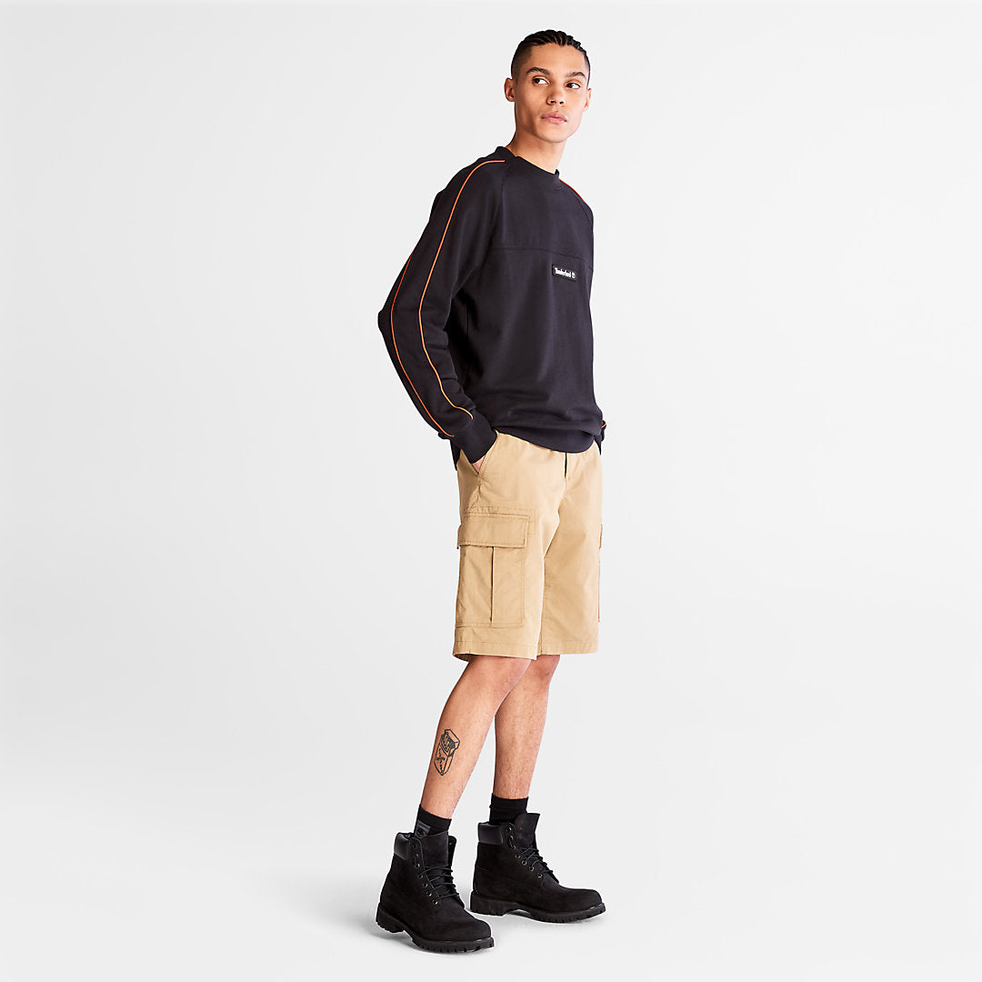 Mens Outdoor Archive Sweatshirt for Men in Black - Timberland