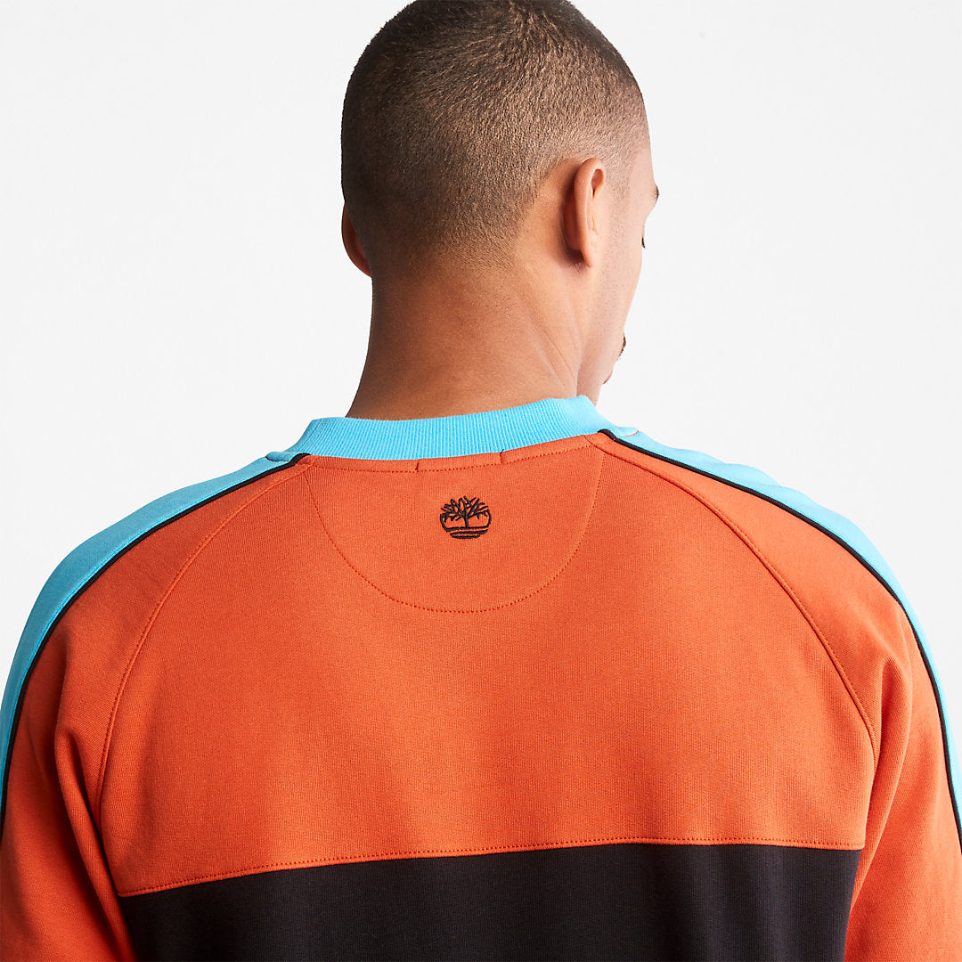 Mens Outdoor Archive Sweatshirt for Men in Orange - Timberland