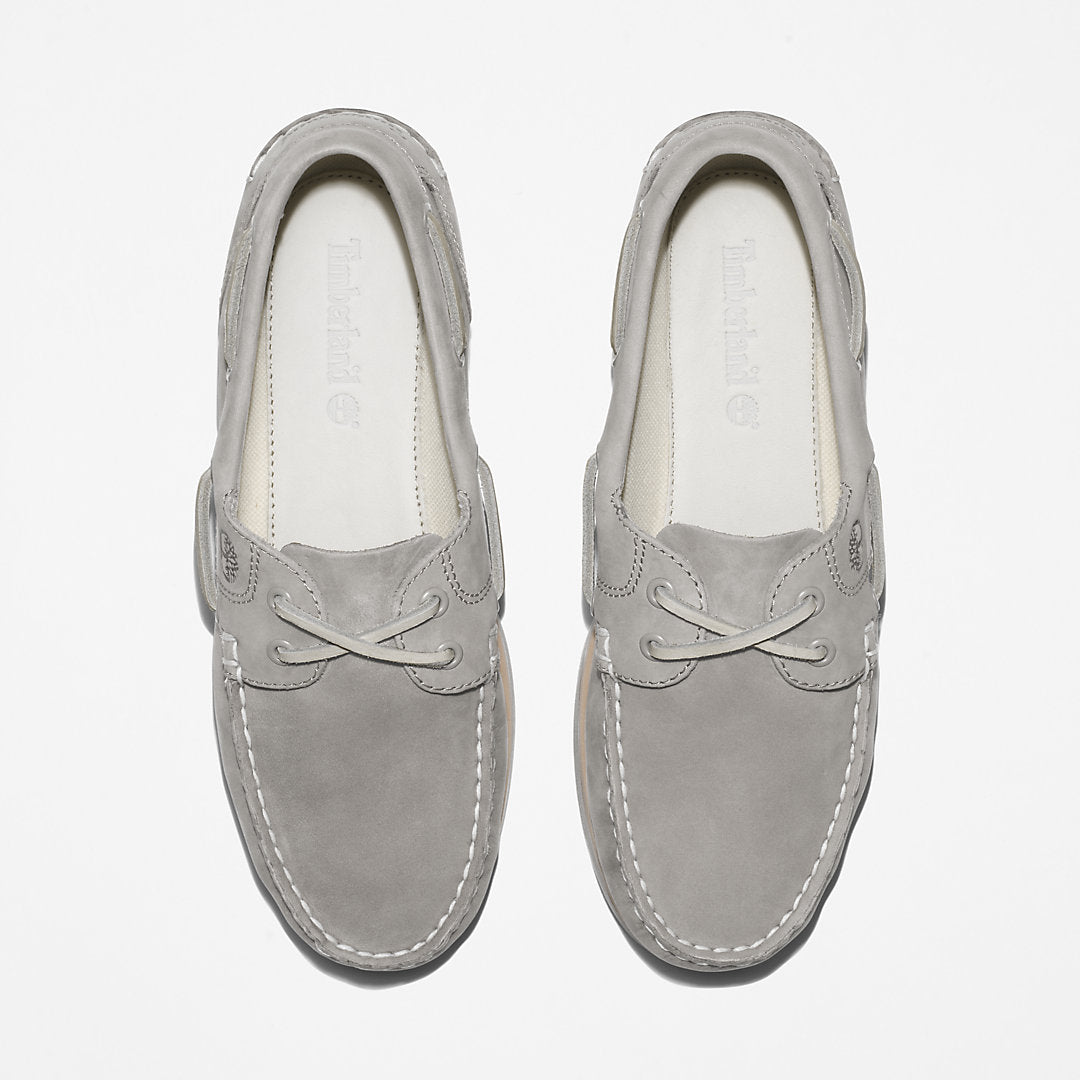 Womens Timberland® Classic 2-Eye Boat Shoe for Women in Grey - Timberland