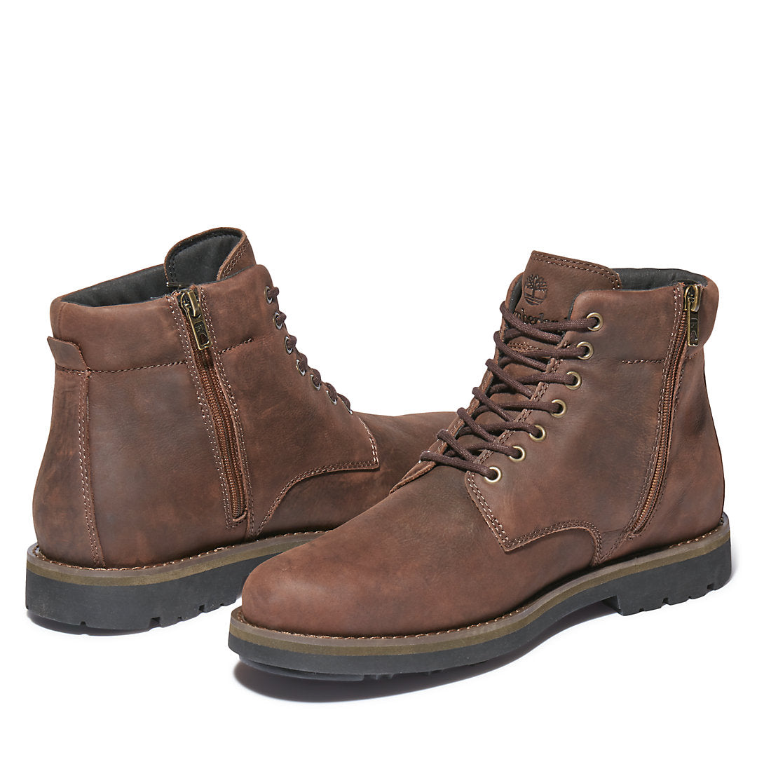 Mens Alden Brook Side-Zip Boot for Men in Dark Brown - Timberland