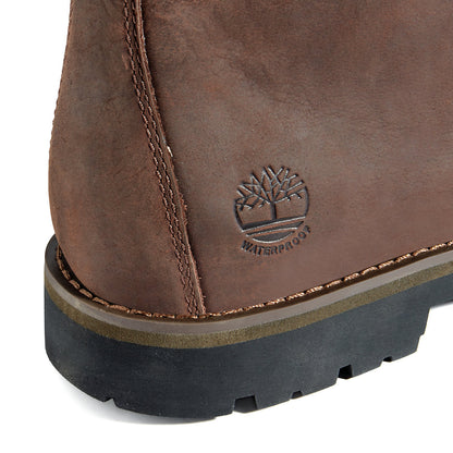 Mens Alden Brook Side-Zip Boot for Men in Dark Brown - Timberland