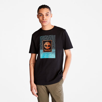 Mens Outdoor Archive T-Shirt for Men in Black - Timberland