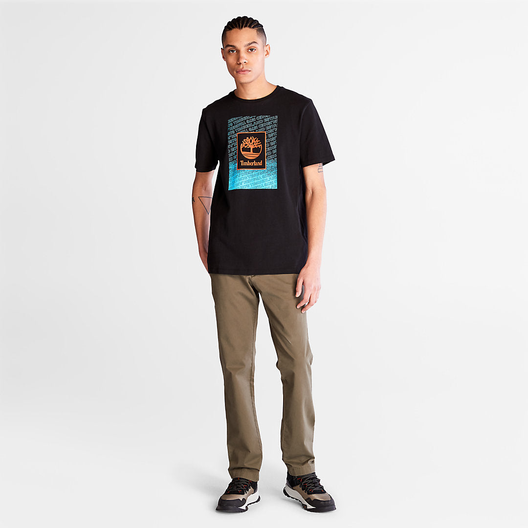 Mens Outdoor Archive T-Shirt for Men in Black - Timberland
