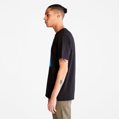 Mens Outdoor Archive T-Shirt for Men in Black - Timberland