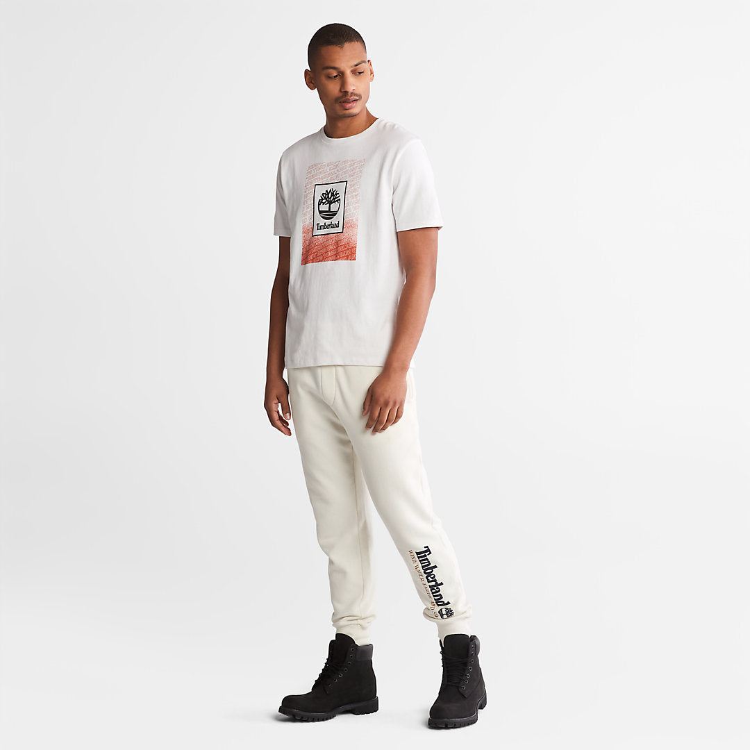 Mens Outdoor Archive T-Shirt for Men in White - Timberland