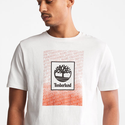 Mens Outdoor Archive T-Shirt for Men in White - Timberland