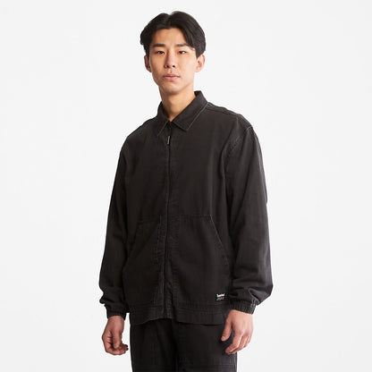Mens Progressive Utility Light Denim Jacket for Men in Black - Timberland
