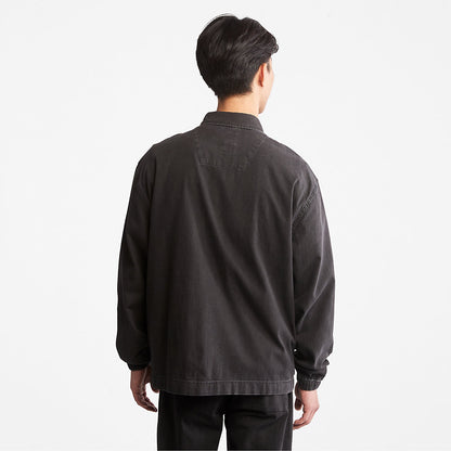 Mens Progressive Utility Light Denim Jacket for Men in Black - Timberland