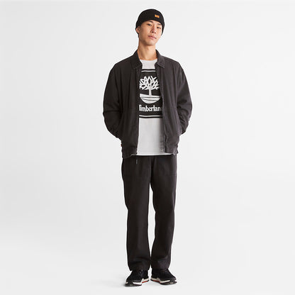 Mens Progressive Utility Light Denim Jacket for Men in Black - Timberland