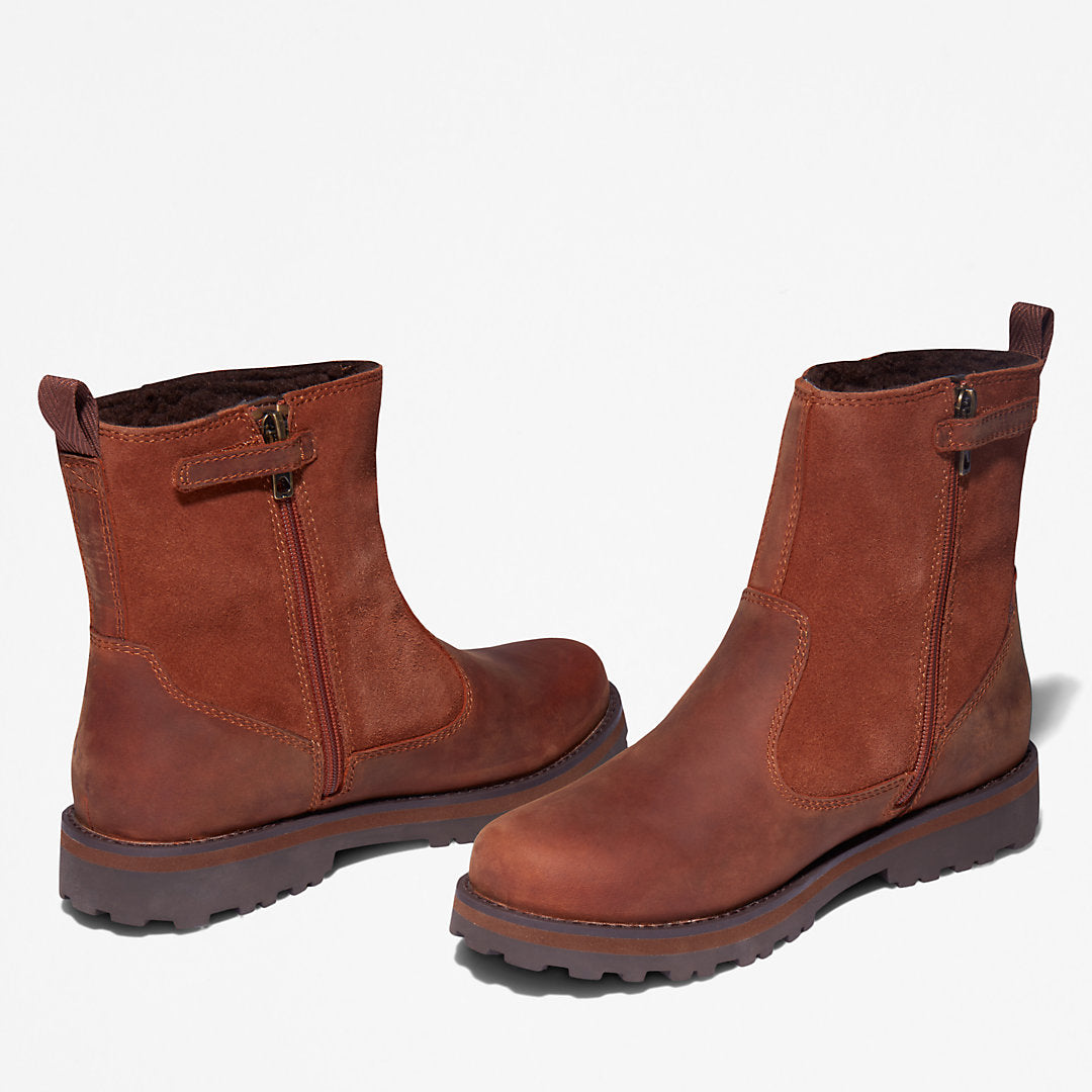 Kids Courma Kid Lined Boot for Junior in Brown - Timberland