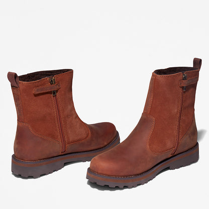 Kids Courma Kid Lined Boot for Junior in Brown - Timberland