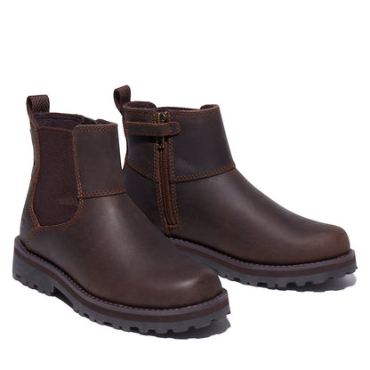Kids Courma Kid Chelsea Boot for Junior in Dark Brown - Timberland
