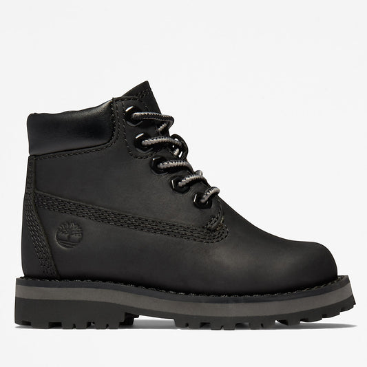 Kids Courma Kid 6 Inch Boot for Toddler in Black - Timberland