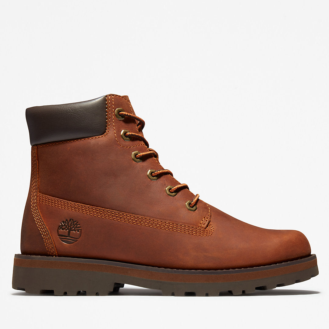 Kids Courma Kid 6 Inch Side-zip Boot for Junior in Brown - Timberland