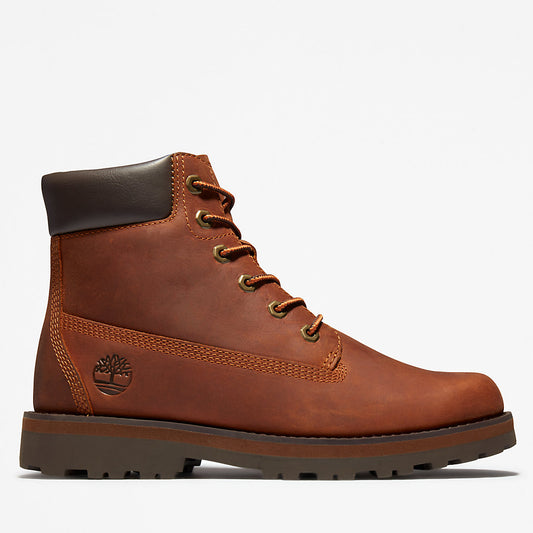 Kids Courma Kid 6 Inch Side-zip Boot for Junior in Brown - Timberland
