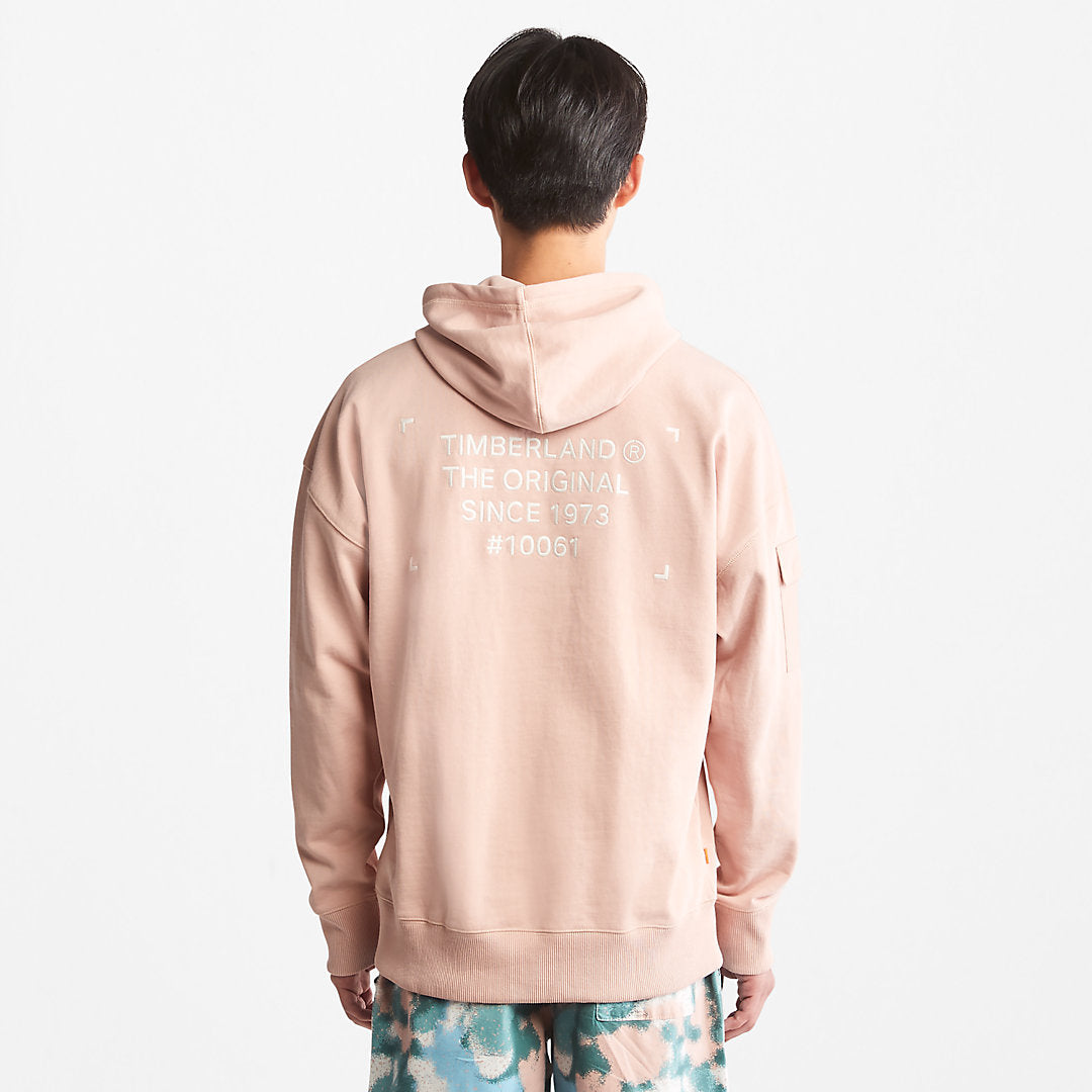 Mens Progressive Utility Hoodie for Men in Light Pink - Timberland
