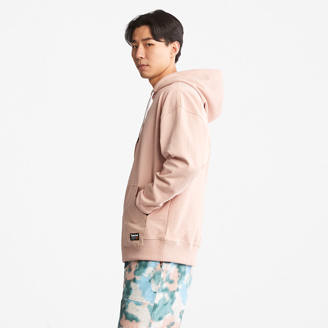 Mens Progressive Utility Hoodie for Men in Light Pink - Timberland