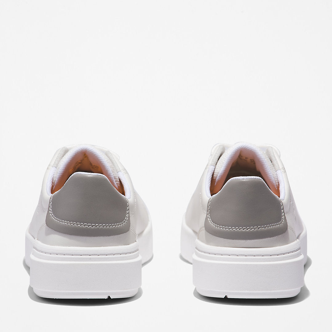 Mens Seneca Bay Leather Trainer for Men in White - Timberland