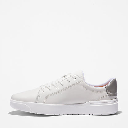Mens Seneca Bay Leather Trainer for Men in White - Timberland
