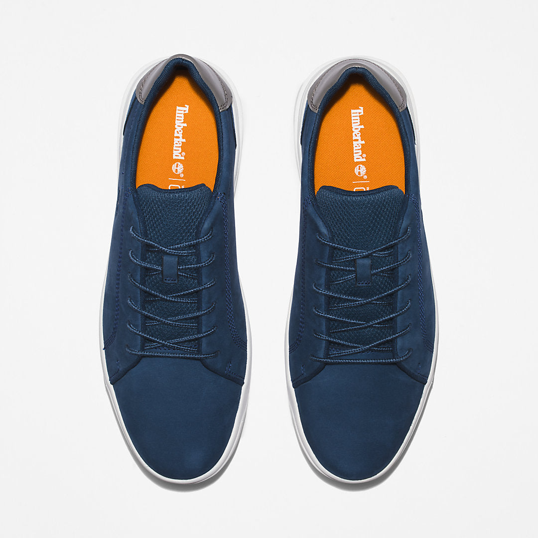 Mens Seneca Bay Leather Trainer for Men in Blue - Timberland