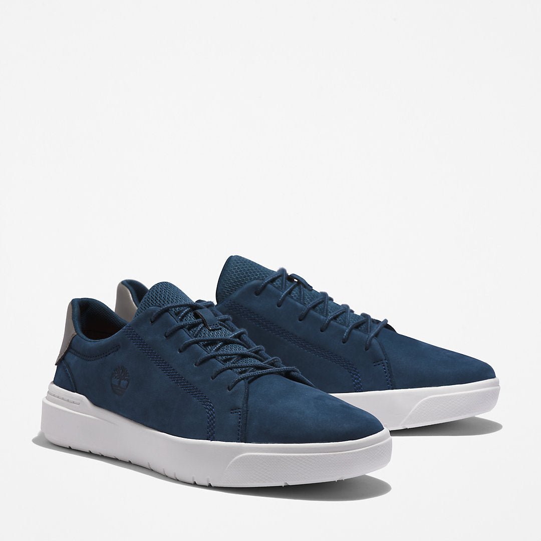 Mens Seneca Bay Leather Trainer for Men in Blue - Timberland