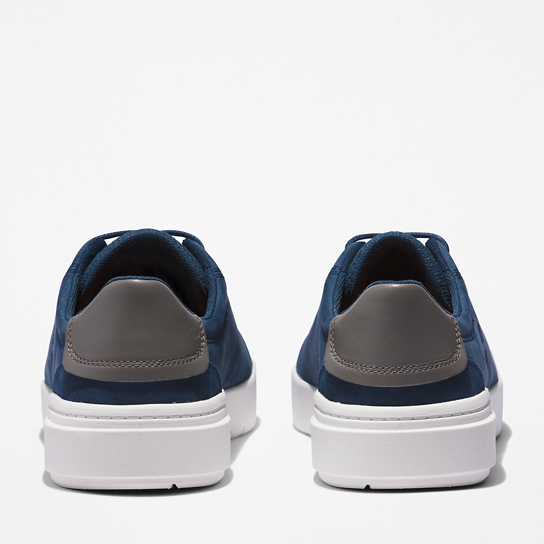 Mens Seneca Bay Leather Trainer for Men in Blue - Timberland