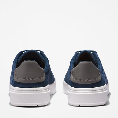Mens Seneca Bay Leather Trainer for Men in Blue - Timberland