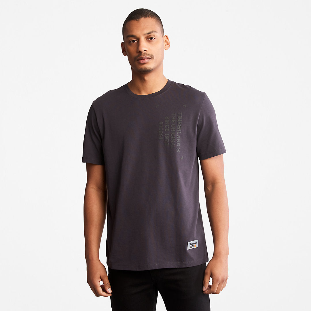 Mens Progressive Utility Graphic T-Shirt for Men in Black - Timberland