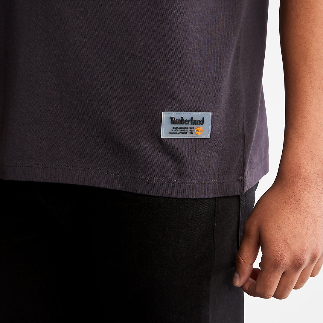 Mens Progressive Utility Graphic T-Shirt for Men in Black - Timberland