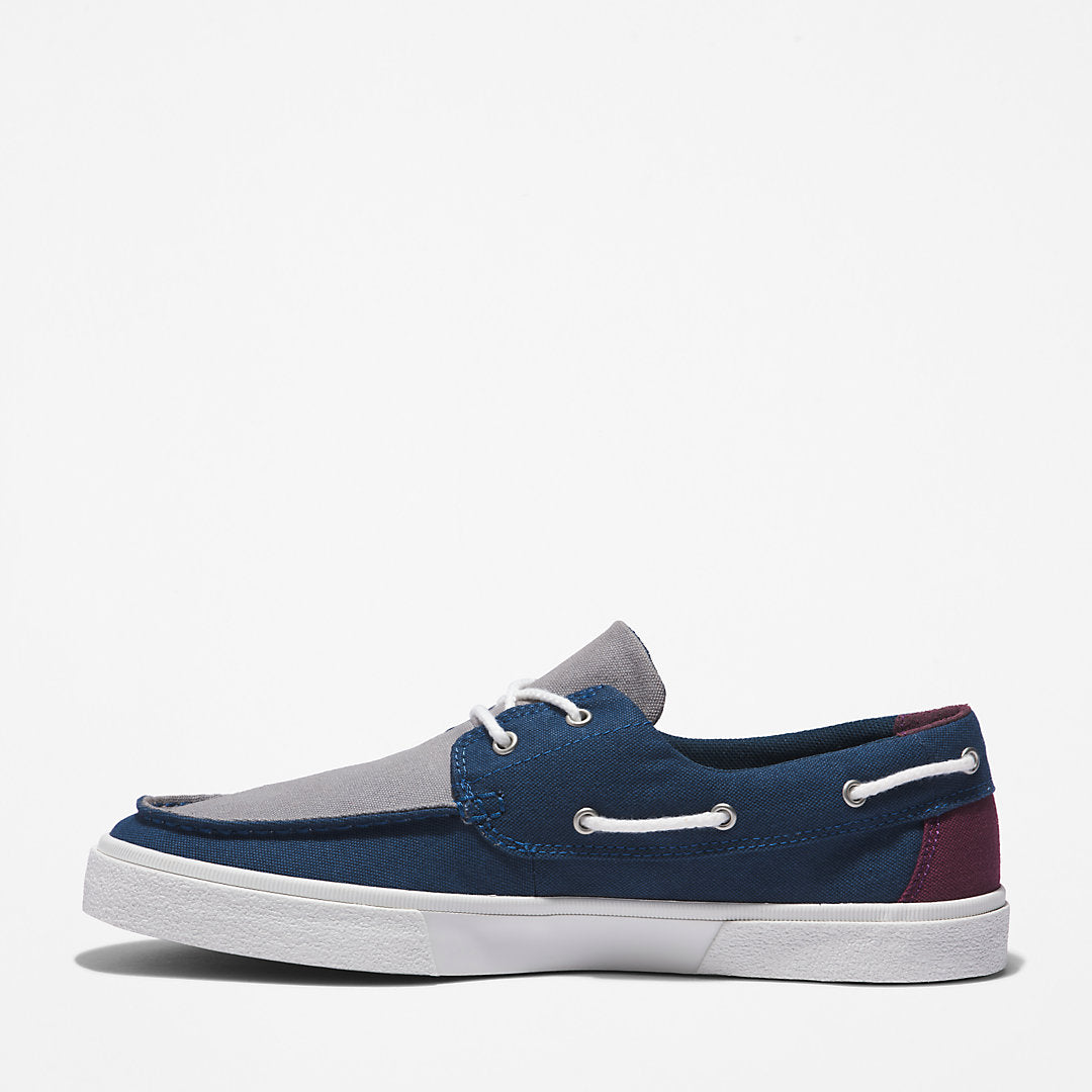 Mens Union Wharf 2.0 EK+ Boat Shoe for Men in Blue - Timberland