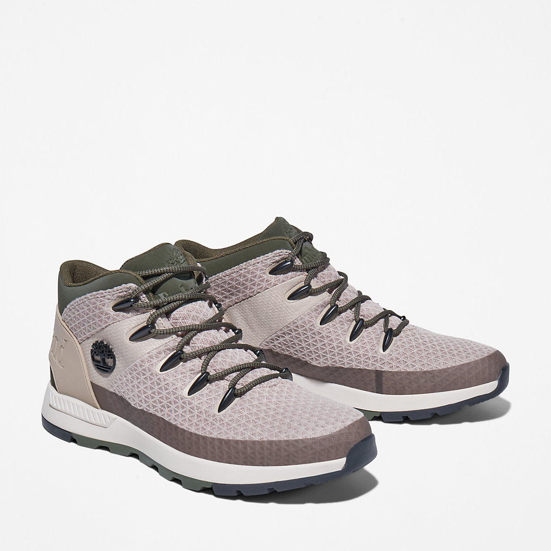 Mens Sprint Trekker Mid Hiker for Men in Beige - Timberland