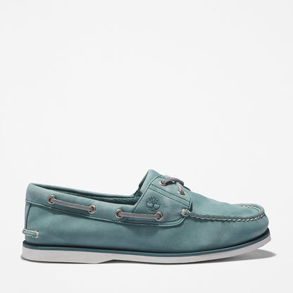 Mens Timberland® 2-Eye Classic Boat Shoe for Men in Light Blue - Timberland