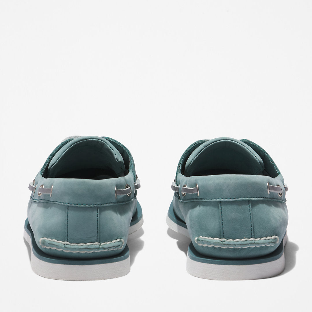Mens Timberland® 2-Eye Classic Boat Shoe for Men in Light Blue - Timberland