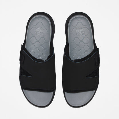 Mens TBL® Whitehaven Slide Sandal for Men in Black - Timberland
