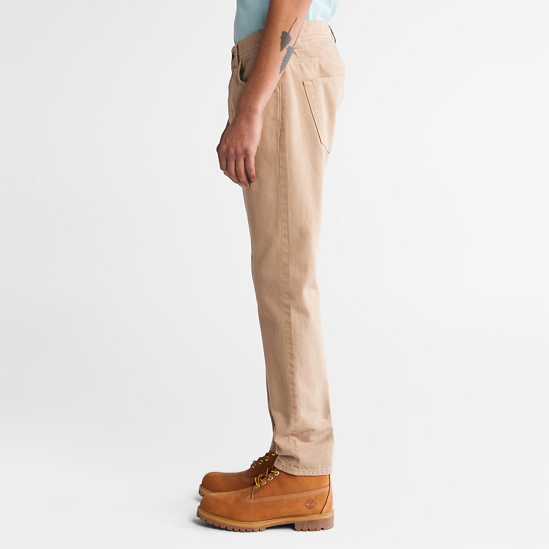 Mens Outdoor Heritage EK+ Denim Jeans for Men in Beige - Timberland