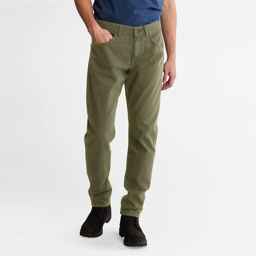 Mens Outdoor Heritage EK+ Denim Jeans for Men in Green - Timberland