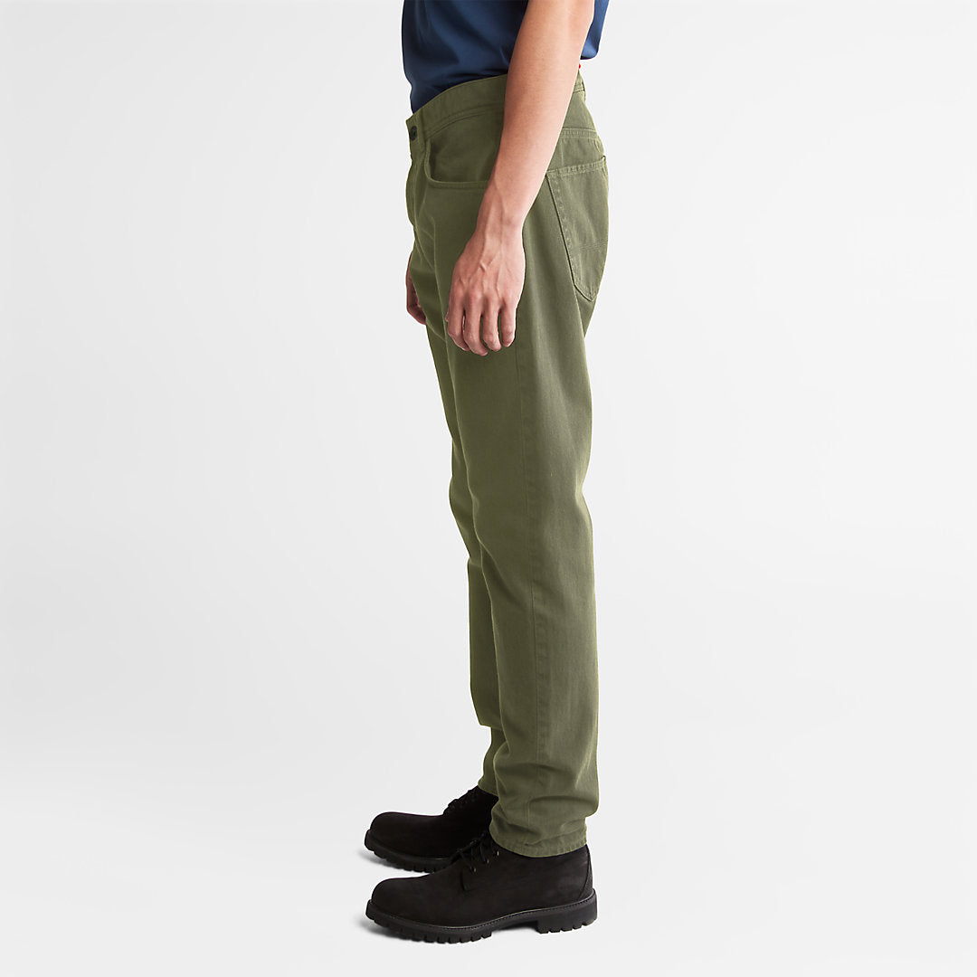 Mens Outdoor Heritage EK+ Denim Jeans for Men in Green - Timberland
