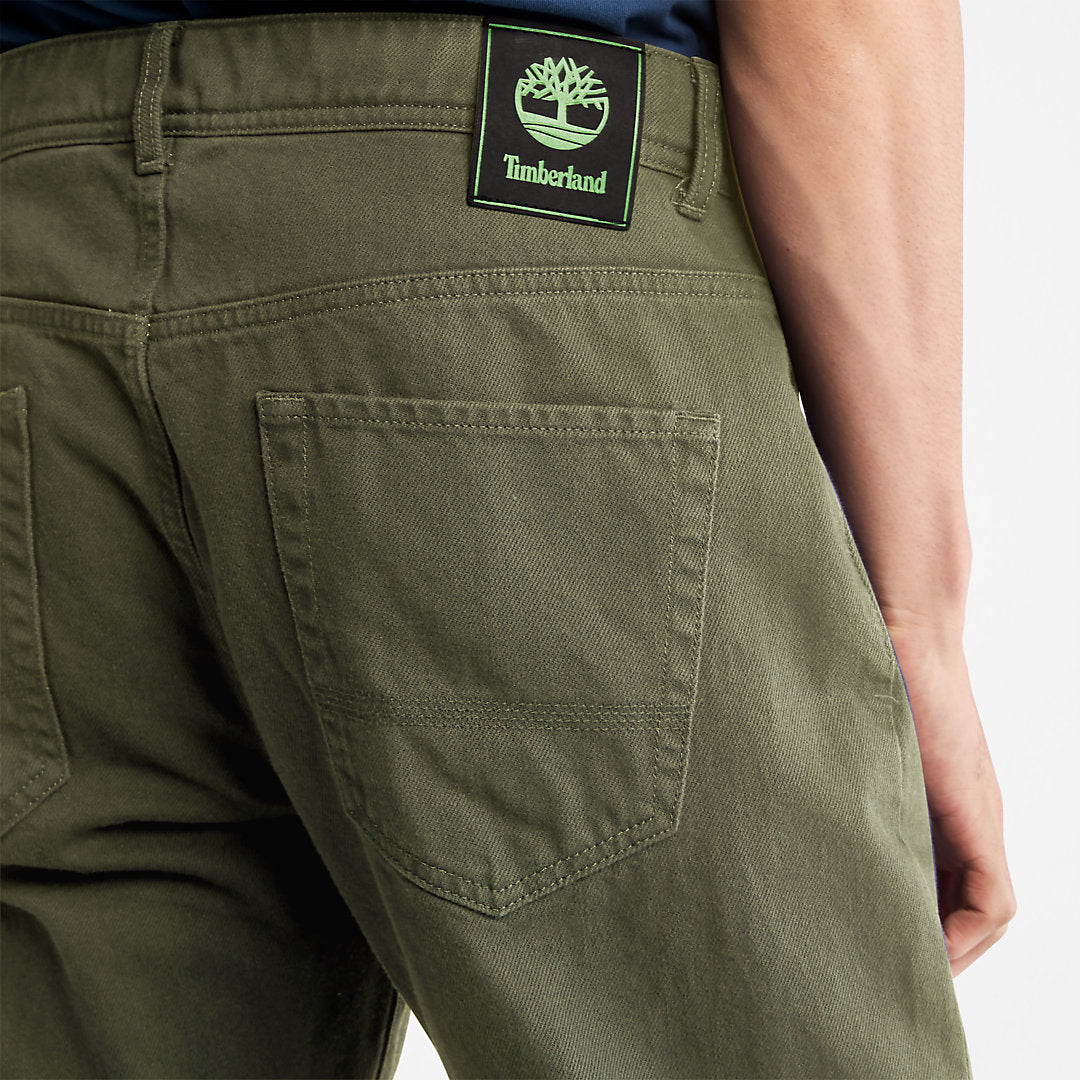 Mens Outdoor Heritage EK+ Denim Jeans for Men in Green - Timberland