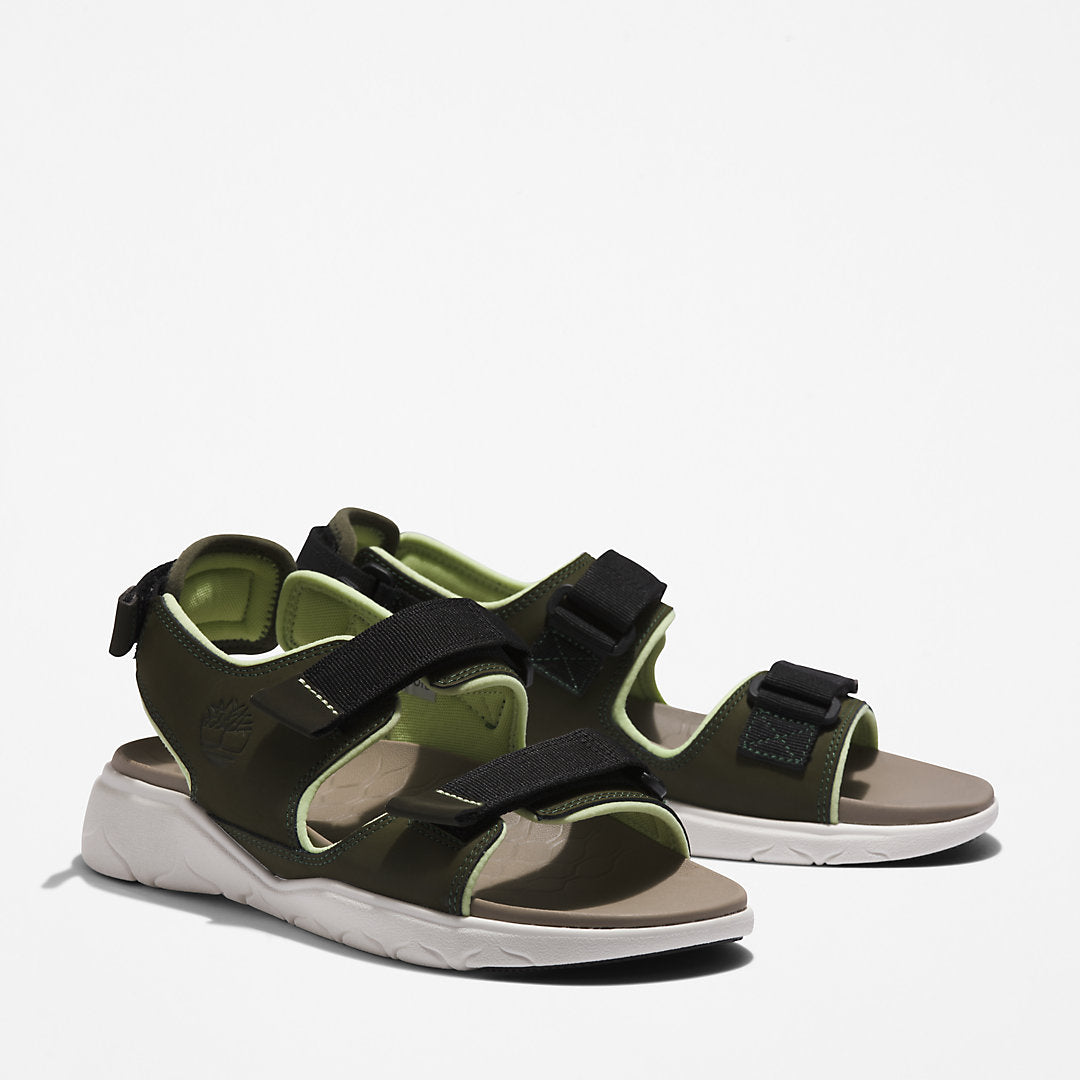 Mens TBL® Whitehaven Backstrap Sandal for Men in Dark Green - Timberland
