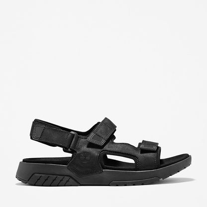 Mens Anchor Watch Backstrap Sandal for Men in Black - Timberland
