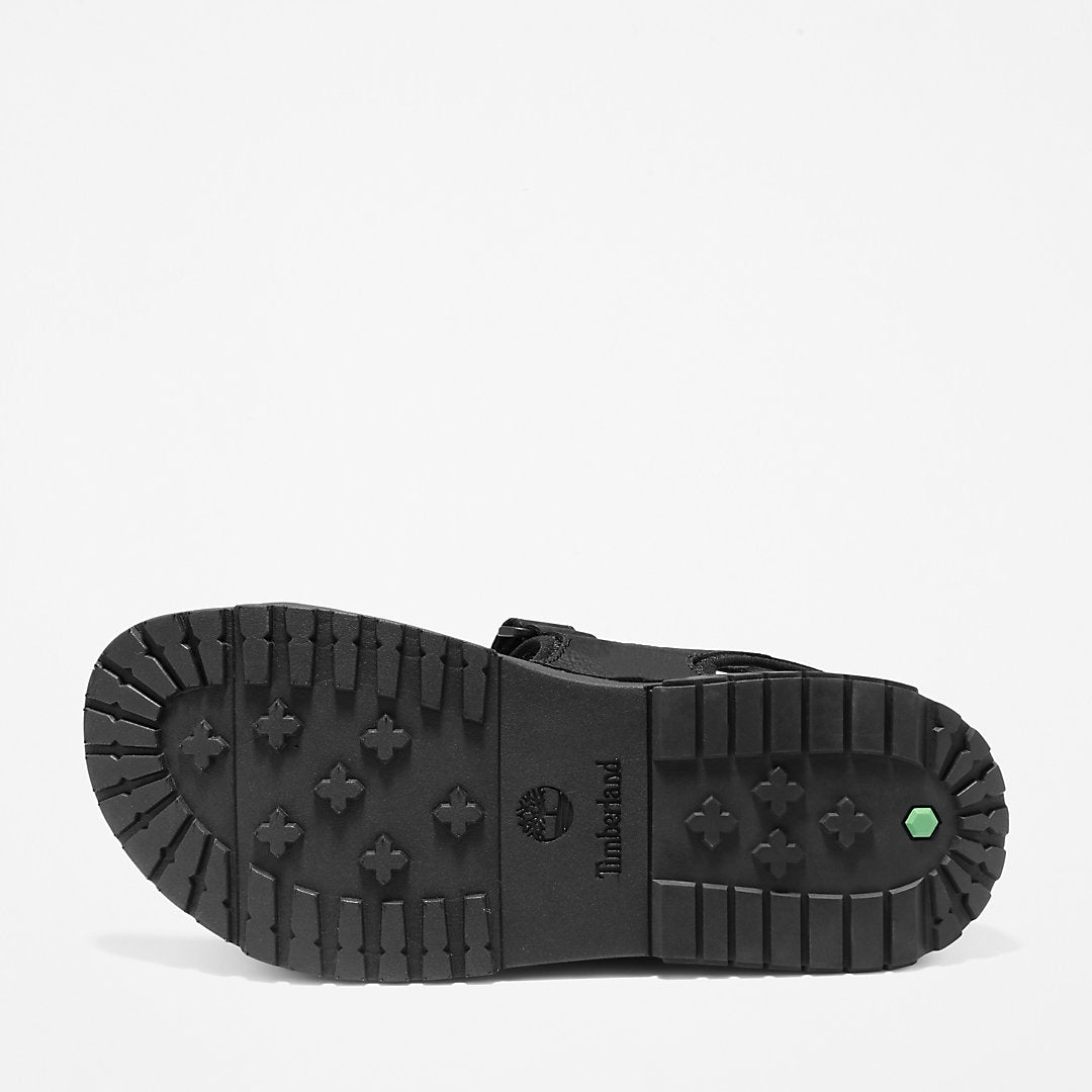 Mens Anchor Watch Backstrap Sandal for Men in Black - Timberland