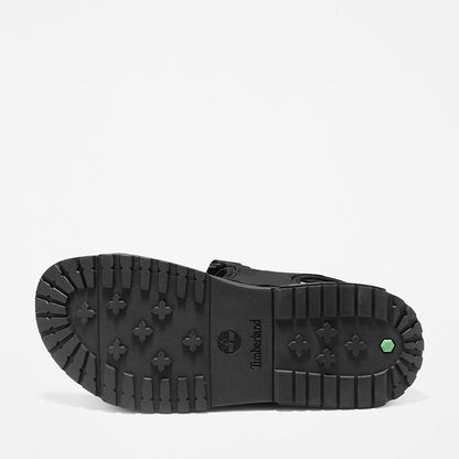 Mens Anchor Watch Backstrap Sandal for Men in Black - Timberland