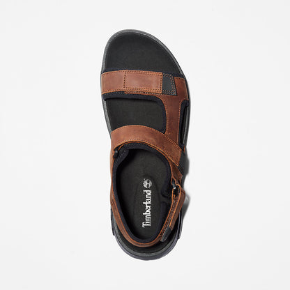 Mens Anchor Watch Backstrap Sandal for Men in Brown - Timberland