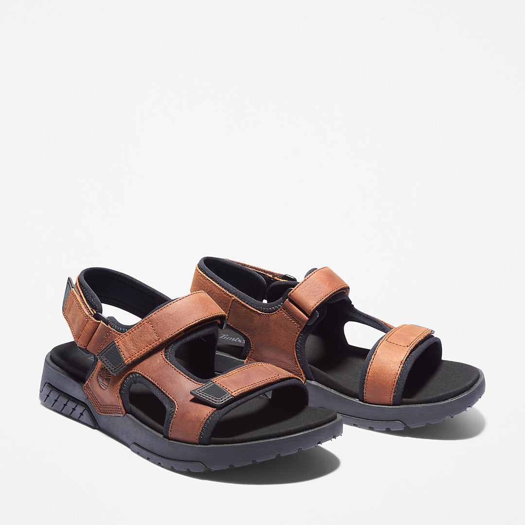 Mens Anchor Watch Backstrap Sandal for Men in Brown - Timberland