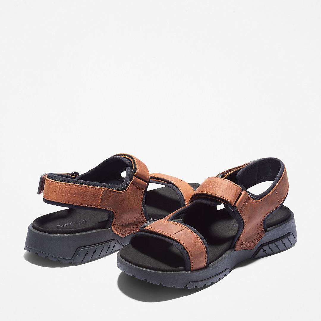 Mens Anchor Watch Backstrap Sandal for Men in Brown - Timberland