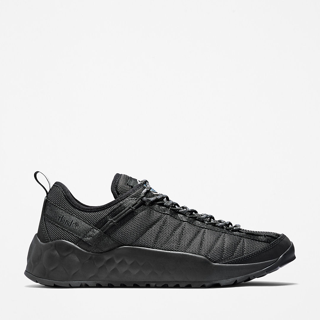 Mens Solar Wave Mesh Sneaker for Men in Monochrome Black - Timberland