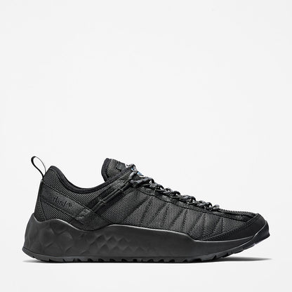 Mens Solar Wave Mesh Sneaker for Men in Monochrome Black - Timberland