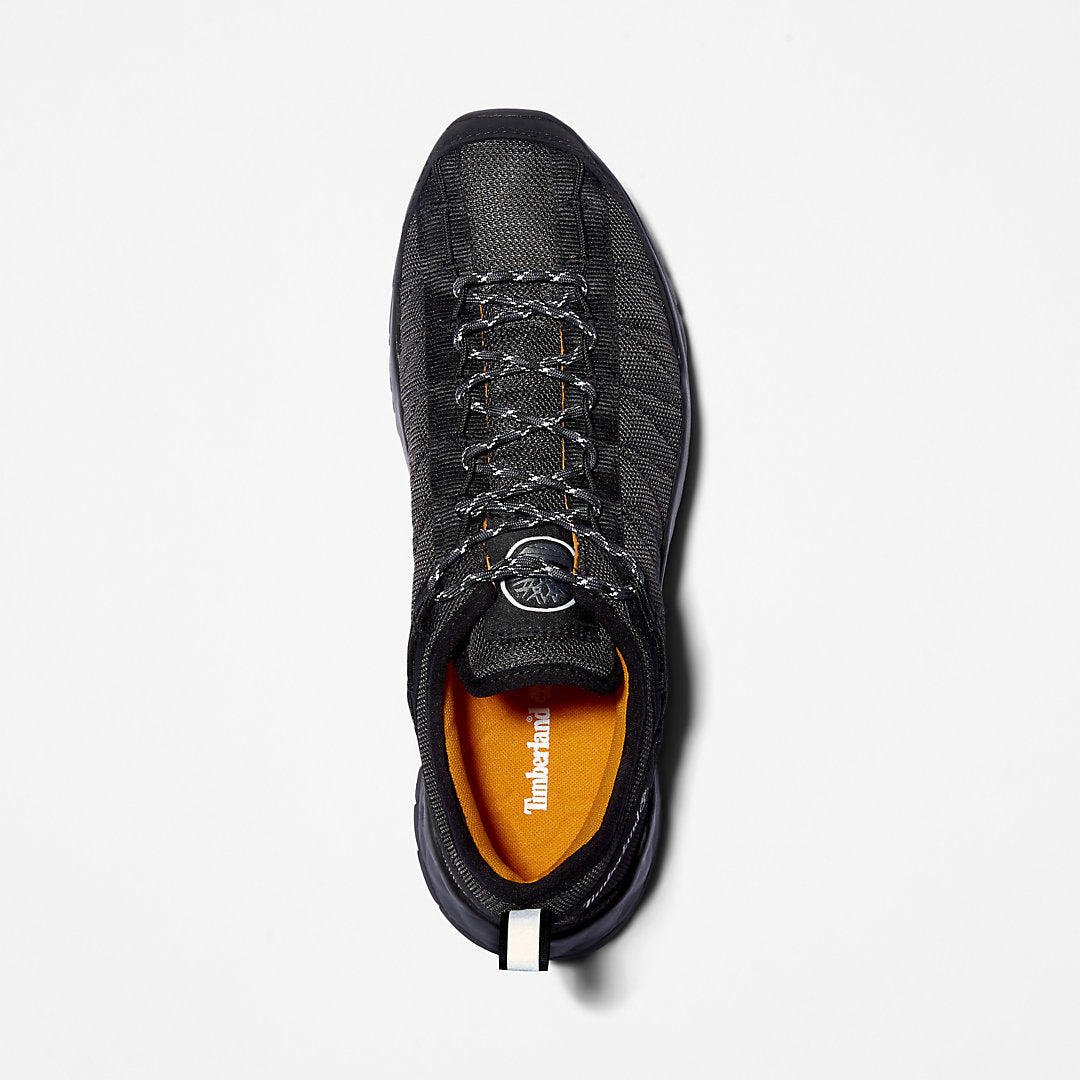 Mens Solar Wave Mesh Sneaker for Men in Monochrome Black - Timberland