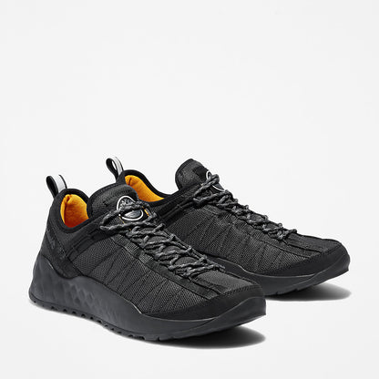 Mens Solar Wave Mesh Sneaker for Men in Monochrome Black - Timberland
